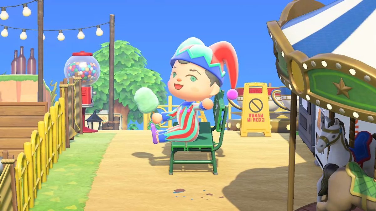 Who's the lucky schnook with the sweet melon cotton candy? It's me, thanks to sweet @Pinky_Crossin! #AnimalCrossing #ACNH #NintendoSwitch
