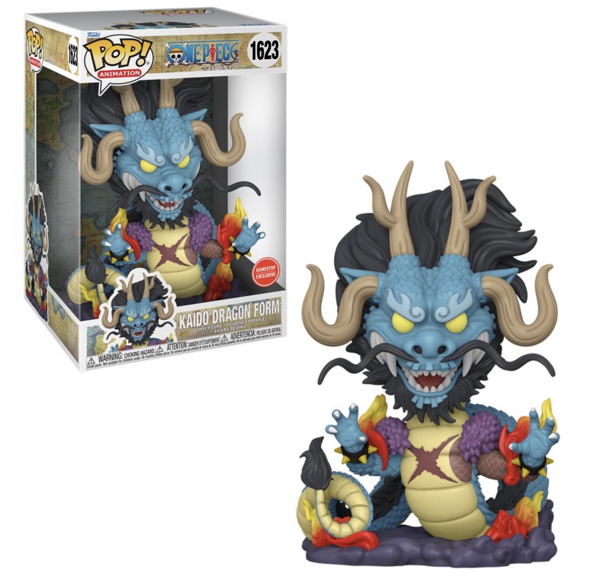 First look! GameStop exclusive 10” Dragon Form Kaido Funko POP! Thanks <a href="/RockOsiris/">Osiris</a> ~ #Kaido #OnePiece #FPN #FunkoPOPNews #Funko #POP #POPVinyl #FunkoPOP #FunkoSoda