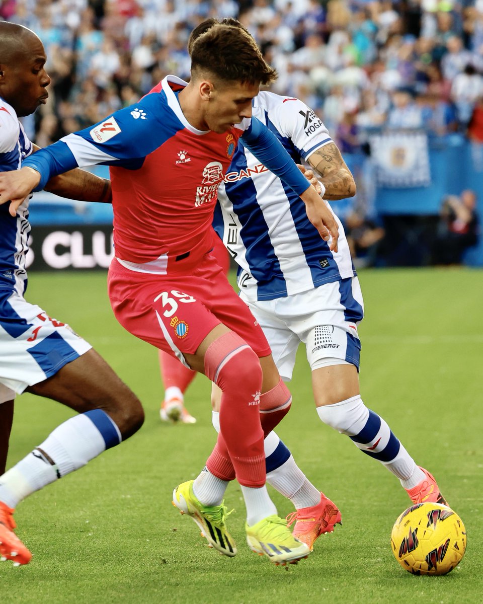 Primer partit com a titular del nostre #️⃣39 🇺🇾
#RCDE #LeganésEspanyol