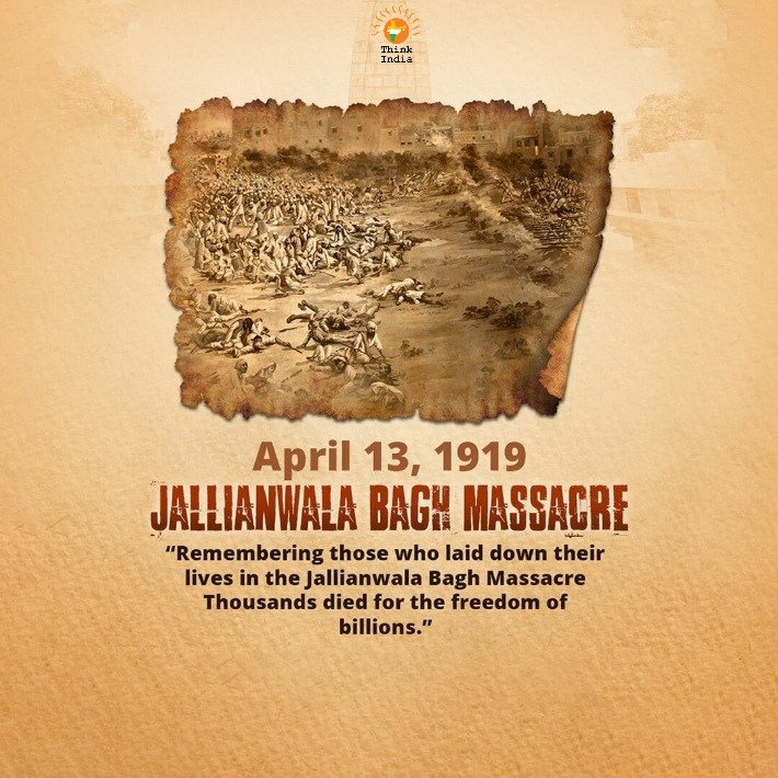TINLUJAA's tweet photo. 🕯️ Remembering the sacrifices of our heroes on this solemn day, as we commemorate the Jallianwala Bagh Massacre. Let's honor the memory of those who laid down their lives for our freedom. Let us never forget their courage and resilience. https://t.co/bZzEaHtnD2