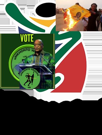 ANC eKurhuleni stand for President Jacob Zuma.