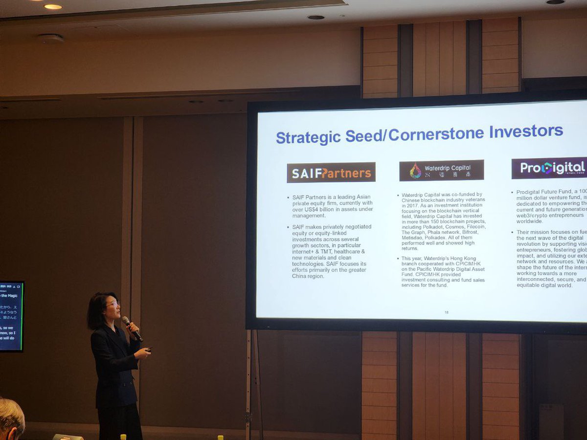 MagicCircleTech's tweet image. Today, our COO @MPan2018 Merida shared the latest insights on #SecurityToken at the @teamz_inc #Web3/AI Summit in Tokyo. 
The unique advantages and innovative features of #STOs were emphasized through the sharing of some of the latest case studies and #regulatory trends.