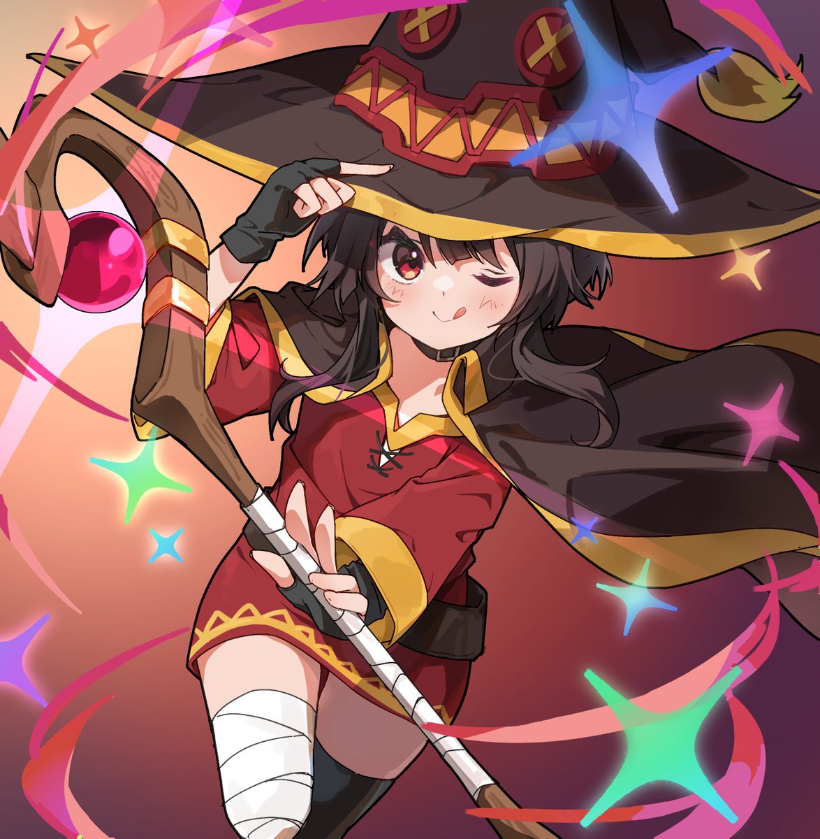 nut_megu's tweet photo. エクスプロージョン‼️
#めぐみん #このすば https://t.co/R2jtMzrg3I