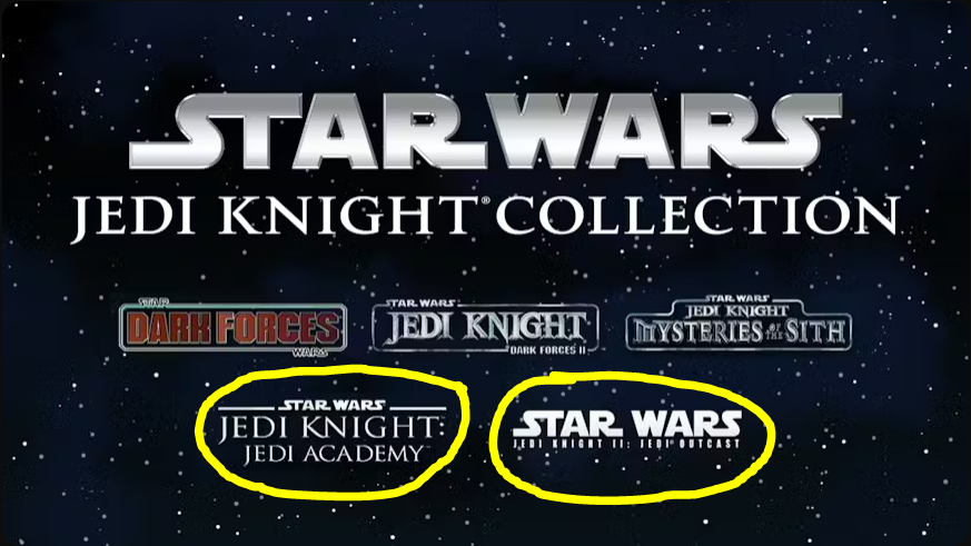 TeamBeefVR's tweet photo. PSA:
You can get Jedi Knight: Academy & Outcast together for 4,- โฌ on fanatical right now.
Good deal.
#JKXR #Standalone #PCVR #Quest #Pico4 https://t.co/lVwkprYeEU