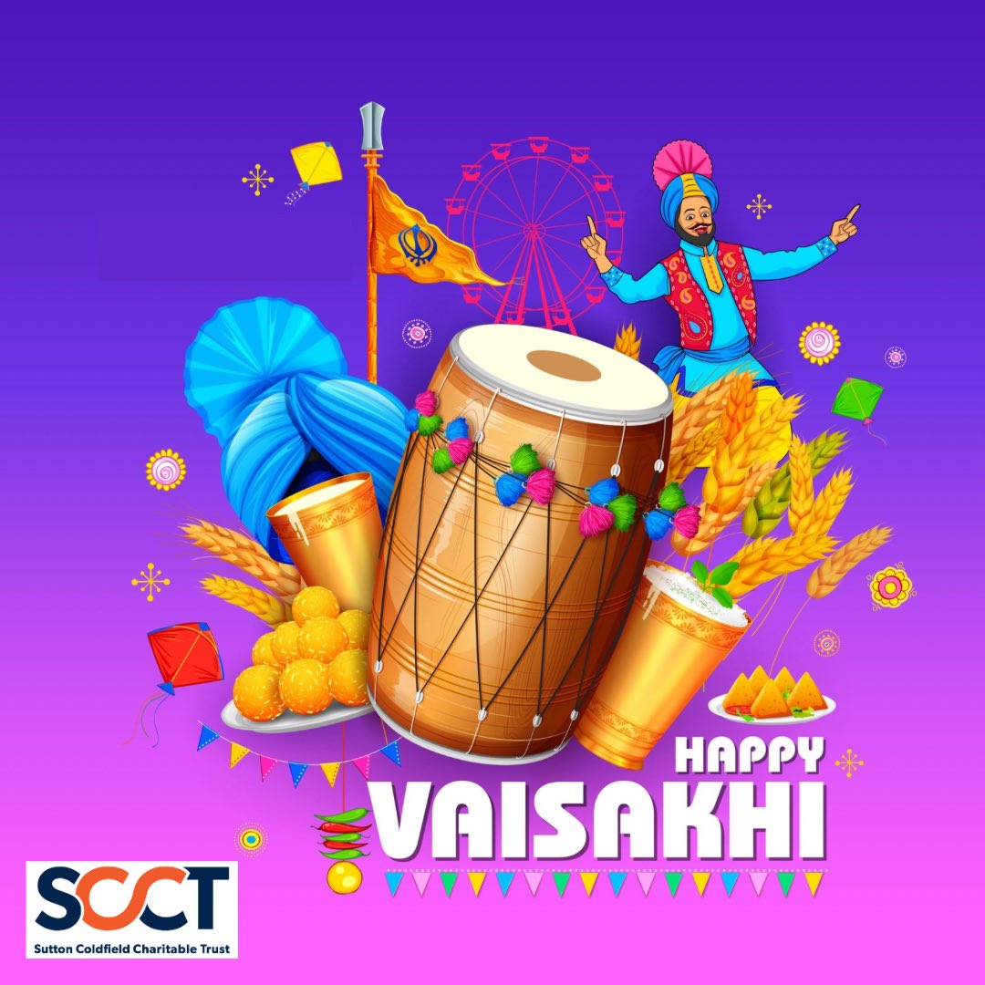 We would like to wish a happy Vaisakhi to all celebrating today! Wishing you joy and happiness for the year ahead #Vaisakhi #suttoncoldfield #community