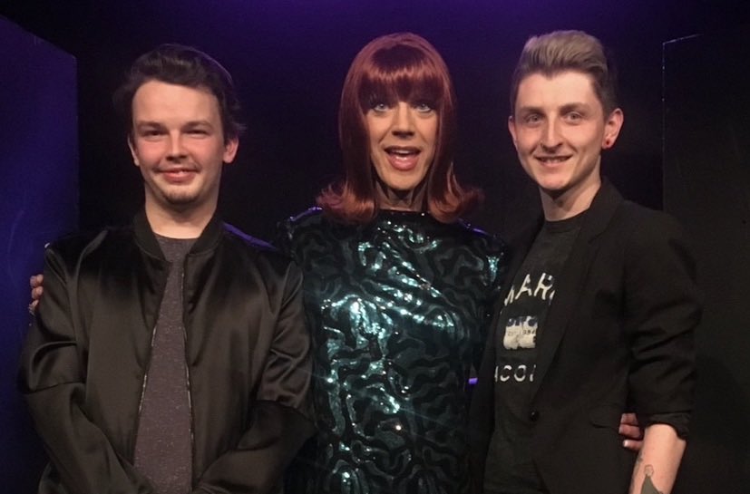 JohnnyKenneally's tweet photo. So very excited to see & the meet the wonderful @themisscocoperu again tonight @KingsHeadThtr after 6 long years! 🧡 #BitterBotheredAndBeyond https://t.co/vsQIawcVeL