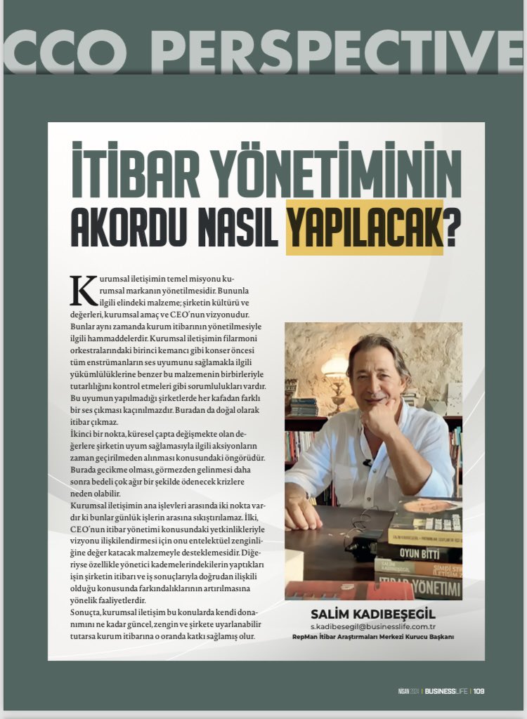 BusinessLife Nisan 2024🍀🍀🍀