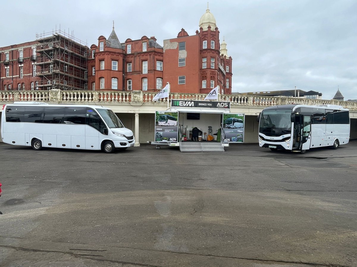 We’re here at the UK Coach Rally in Blackpool! 

Stop by to get up and close with the AOS Isuzu Visigo and Grand Goro coaches!

#industryevents #automotiveevents #networking #automotiveindustry