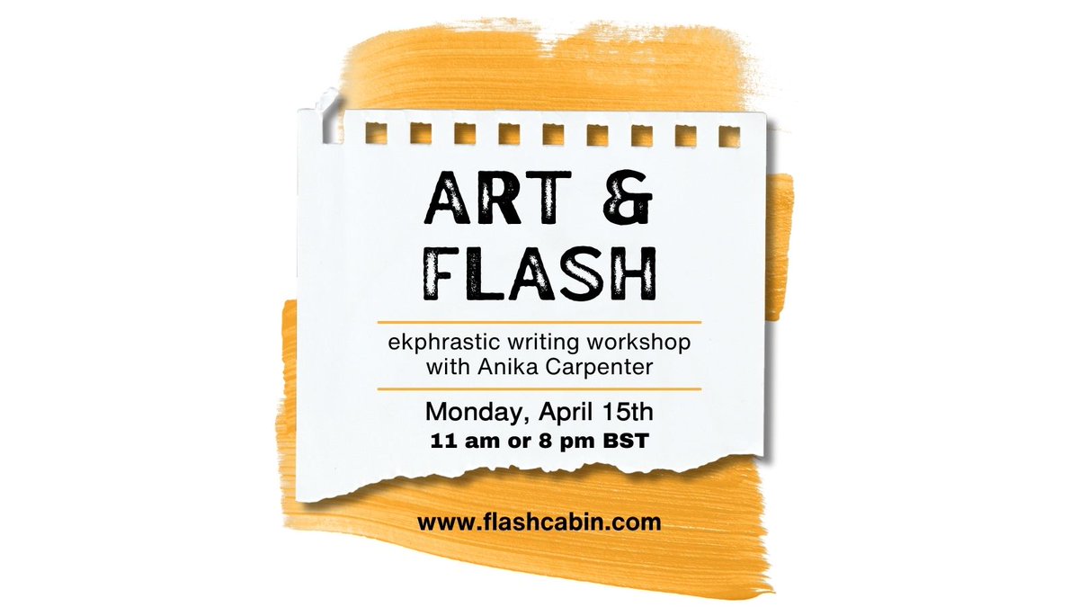 This month's Art & Flash explores the artwork of surrealist photographer, writer and resistance fighter Claude Cahun. Monday, April 15th at 11 am or 8 pm BST 1 hour of writing time and inspiration.✍️ tickettailor.com/events/theflas…