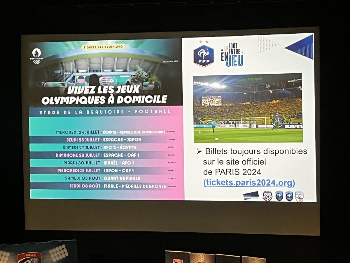 🏟️Et enfin de nombreuses rencontres au Stade de @Beaujoire #Nantes pour supporter nos Bleues et éventuellement nos Bleuets 🇫🇷