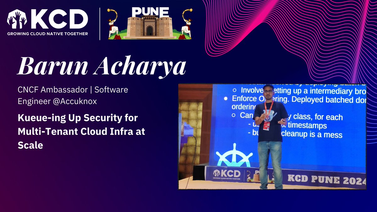 Kubernetes Community Day Pune tweet media
