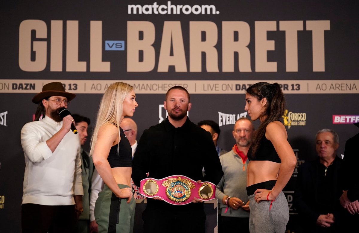 Finally night for @RhiannonDixon3 Special night ahead for @ant_crolla, who also has brother @williamcrolla fighting on the card. Three consecutive title fights in a row. Commonwealth, European and tonight Rhiannon goes for world honours.