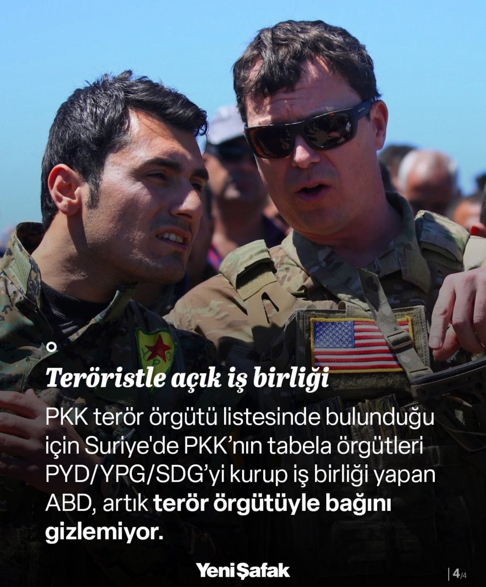 ABD'den PKK'ya hava savunma sistemi Terör örgütü PKK'nin 'imdat' çagrisina ABD'den karsilik geldi. ABD, PKK'ya hava savunma sistemi gönderdi. Mart ayi ortasinda teror örgütüne teslim edilen sistem Gara'ya kuruldu. ———— Kürt Hatay #teleferik Marmaray Pençe-Kilit…