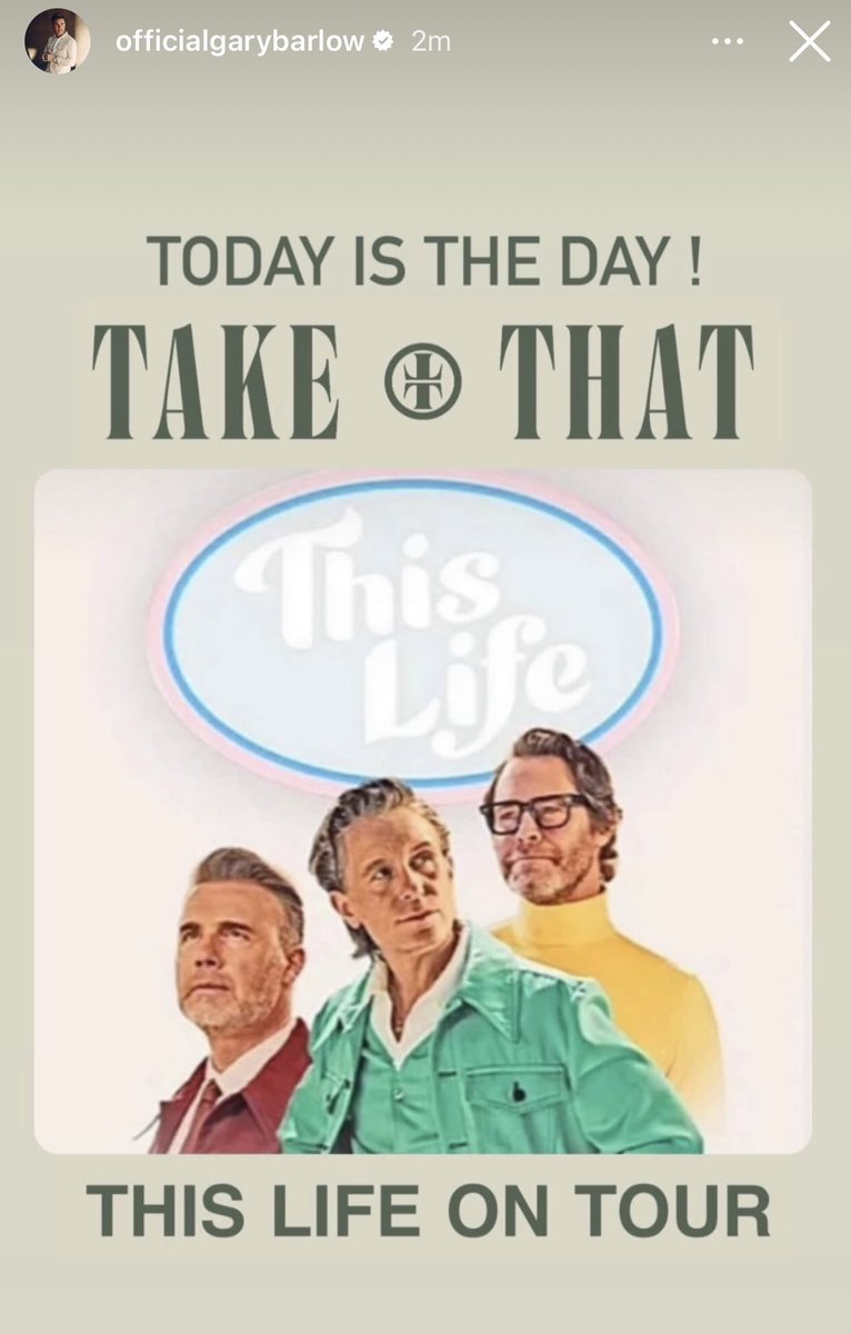 sharonhem1's tweet photo. Love this @GaryBarlow ❤️ @takethat ❤️❤️❤️ #ThisLifeOnTour #Sheffield #SpecialWeekend #YouAndMe 😍😍😍 https://t.co/Kb7jh4lT9t