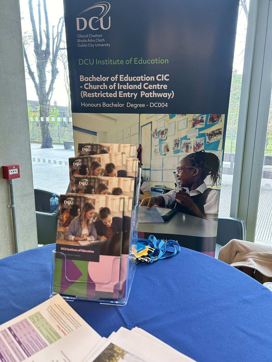 Jacqui Wilkinson (@jwilkinson31) on Twitter photo Ready for Open Day <a href="/DCU_IoE/">DCU Institute of Education</a>. Looking forward to meeting young people interested in a career in primary teaching. <a href="/CIC_DCU/">Church Of Ireland Centre, DCU</a> Ready for Open Day <a href="/DCU_IoE/">DCU Institute of Education</a>. Looking forward to meeting young people interested in a career in primary teaching. <a href="/CIC_DCU/">Church Of Ireland Centre, DCU</a>