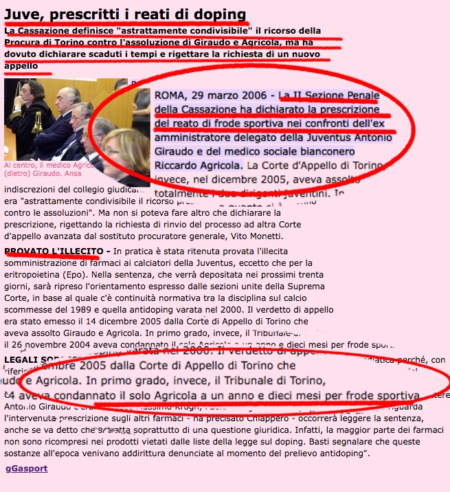 @rust352 @massimozampini idiota .I tuoi eroi avevano gli ematocriti al cui confronto Pantani era anemico,ma a quel tempo l'EPO ancora non figurava fra le sostanze punibili. Fu salvata dalla prescrizione punto.Riconsegnate quella Coppa dei Campioni ematici all'ajax