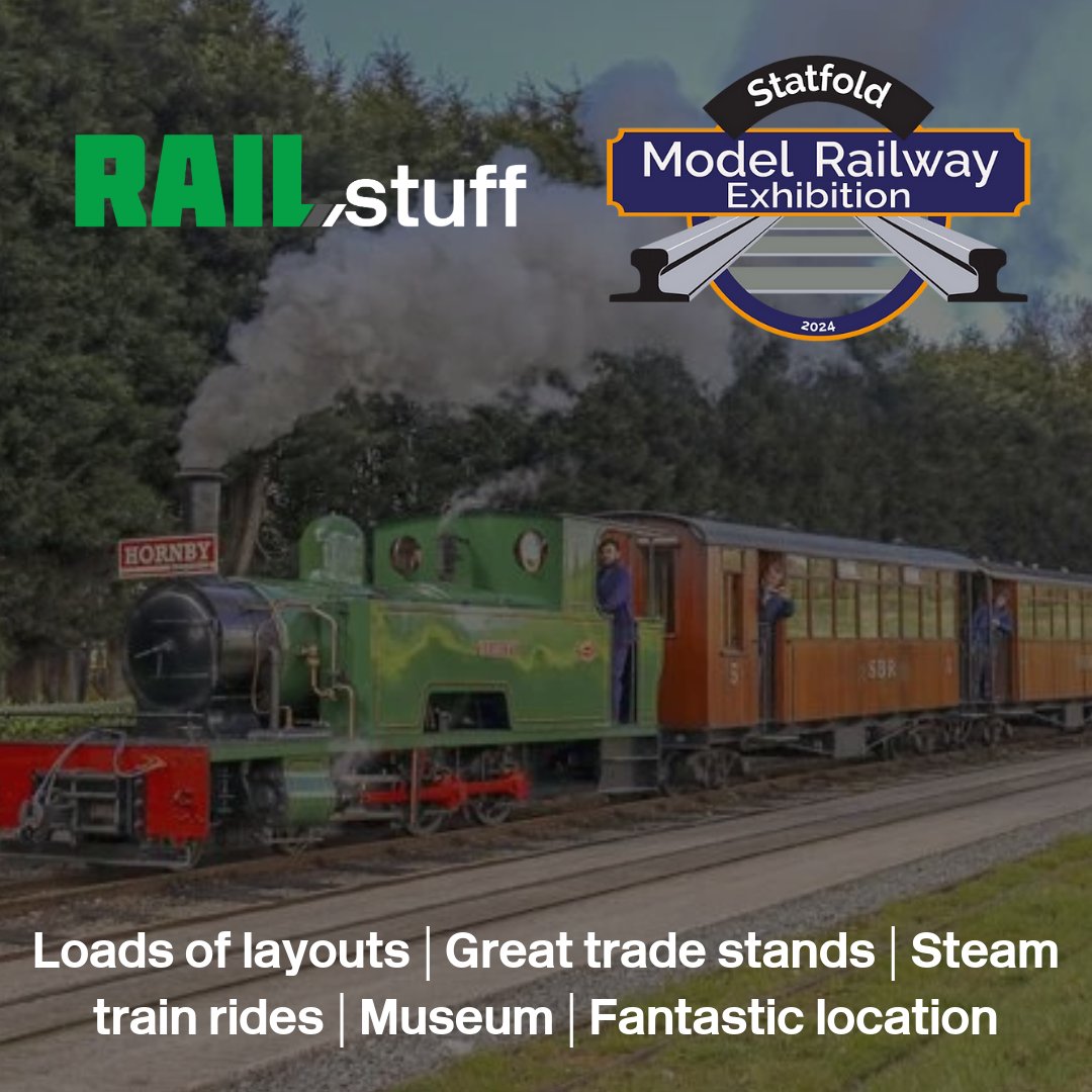railstuff's tweet image. We are at Statfold Model Railway Show this weekend and there are loads of reasons for you to come down too. Just outside of Tamworth it's really central and well worth the day out.

#ModelRailway #ModelShow #NarrowGauge