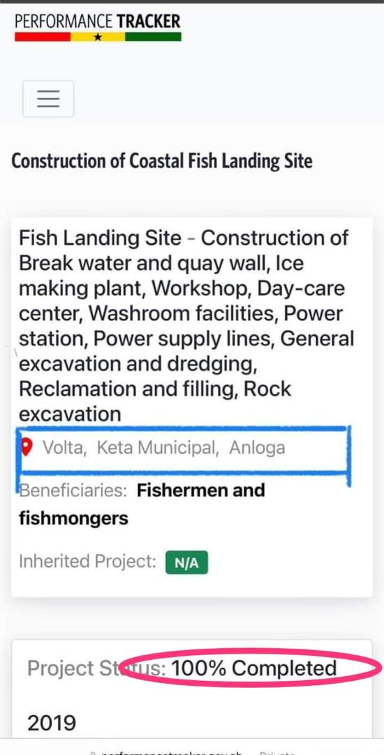 BOANKRA-DIGITAL DECEPTION At Boankra , NPP is putting up offices claiming they are building AN INLAND PORT. No railways , no dedicated roads to the site . KETA -DIGITAL DECEPTION At Keta, the only thing at the site is a shipping container as an office . WHERE ARE THE PORTS ?