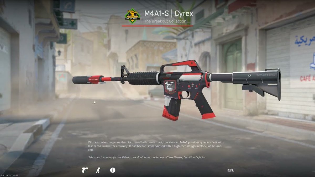 🔥CS2 Giveaway🔥 🎁M4A1-S | Cyrex (20$) 📢To Enter Giveaway: ✅Follow @barfires + @PikaGambles ✅Retweet ✅Join discord discord.gg/pikas (Show proof) ⏰Ends in 7 day #CSGOGiveaway #Giveaway #csgoskins #CSGO #CSGO2 #CS2Giveaway #cs2knife