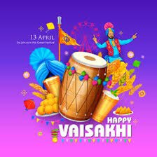 Happy Vaisakhi! Congratulations to all celebrating this most important North Indian Spring Harvest festival marking the Sikh new year. Vaisakhi (also pronounced Baisakhi) marks the first day of the month of Vaisakh and is celebrated annually. Like most Indian festivals, it is