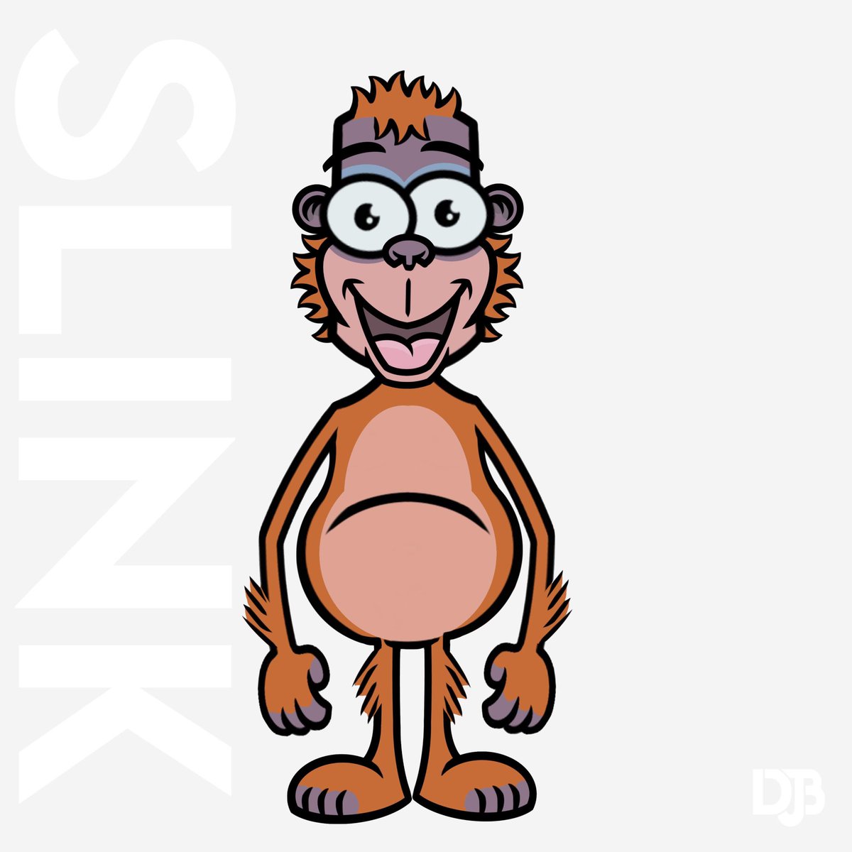 King Louie got SLINKd #kinglouie #kingoftheswingers #louisprima #junglebook #disneyjunglebook #bearnecessities #disney #waltdisney #disneyclassic #nostalgia #slink #slinkd #djbu #artistofinstagram #artwork  #artist #characterdesign