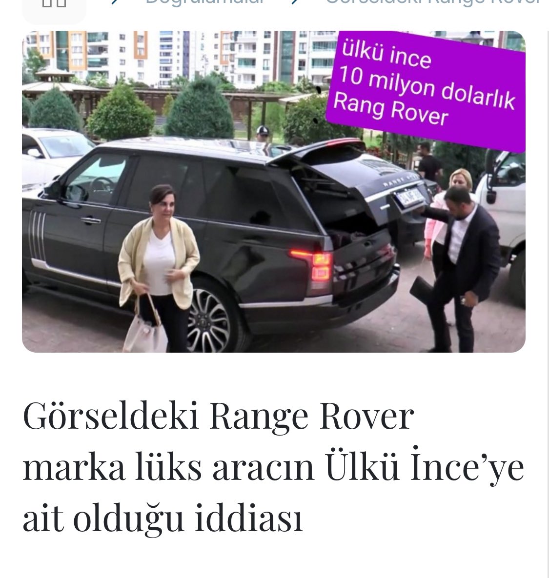 @PuhuLeyla961 Gene sorun değil gidebilir kendi seçimi . Ama sen Diyarbakır CHP il örgütüne ait , şöförün kullandığı içinde Ülkü İnce”nin de olduğu Range Rover”e hayır onun değil ben şahidim demez ise , ( Açıklaması bilmiyorum idi ) omurgasız oluyor . @GayeUsluer