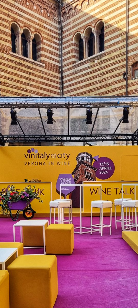 Ready. 🍷

#vinitaly 
#vinitalyandthecity
#veronainwine