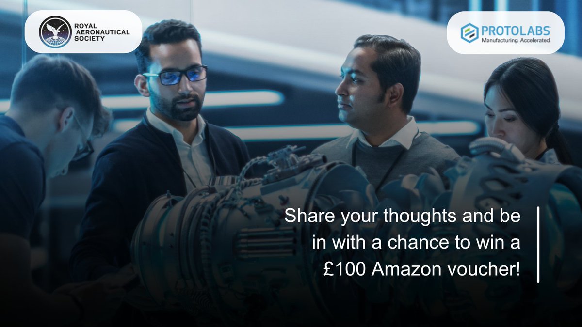 Are you a professional working in aerospace, aviation or space? Share your thoughts and be in with a chance to win a £100 Amazon voucher! ow.ly/LTz850R8rV3