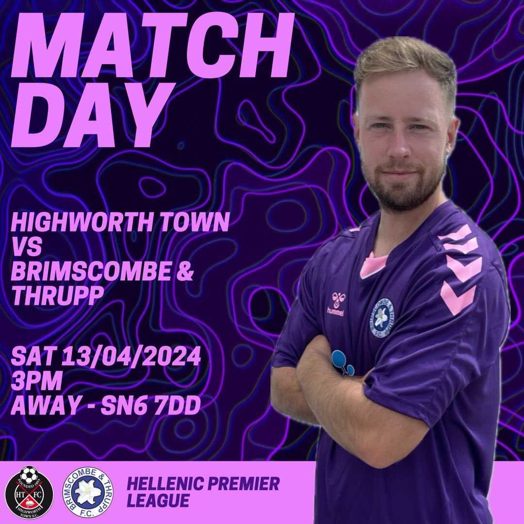 𝙈𝘼𝙏𝘾𝙃 𝘿𝘼𝙔 🆚 @HighworthTownFC 🏆 @HellenicLeague ⏰ 3pm Kick Off 📍 SN6 7DD 📆 Saturday 13th April #UPTHELILYWHITES