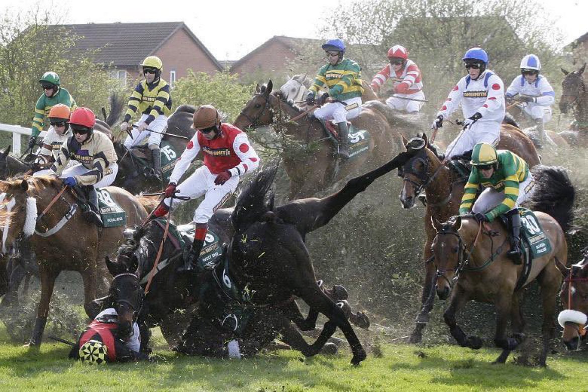 Does anyone else find horse racing utterly depressing? #GrandNational