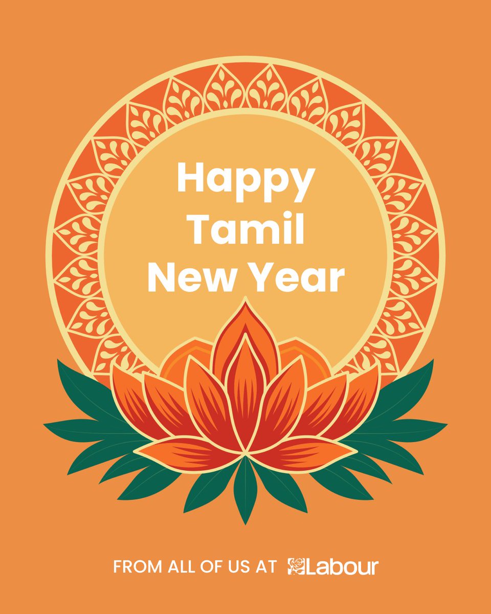 Happy Tamil New Year to the Tamil community in the UK and across the world. Puthandu vazthukal!