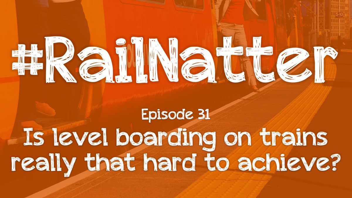 Level boarding, badly designed trains and platforms long overdue corrective works are being talked about on here again... For the (mostly) definitive story of the platform train interface, #Railnatter Episode 31 has you covered. Watch here: youtube.com/live/TWFCYCRD1…