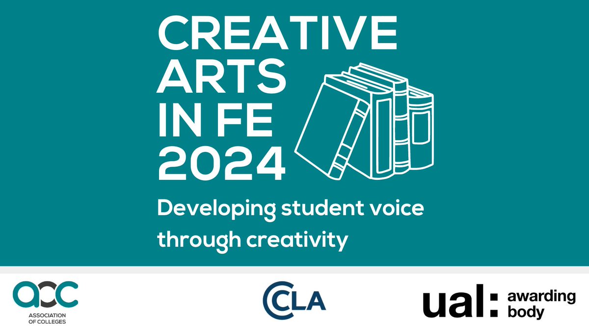 One month to go! The Creative Arts in FE programme is open until Monday 13 May 2024. We’ve got creative resources, submission information and the brief on our website. The programme is supported by @CLA_UK and @UALawardingbody. Find out more: aoc.co.uk/corporate-serv…