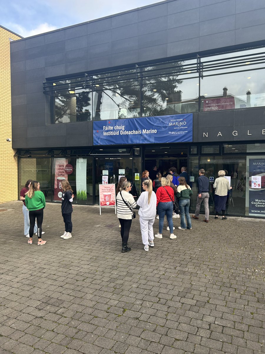 Welcome to everyone joining us for our #tastersandtours event on campus today! #teachingireland 👩‍🏫