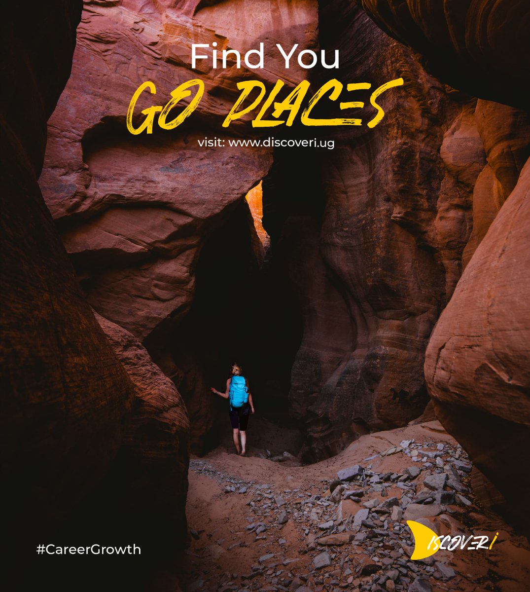 Find You, Go Places!

Even if it's a wild journey, start your career growth today. Embrace the adventure and discover new opportunities along the way!

Visit: discoveri.ug

#FindYou #CareerGrowth #Adventure #DiscoverYourPath