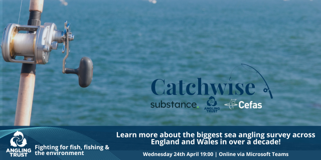 AnglingTrust's tweet photo. Do you want to learn more about #Catchwise and have a first glimpse of the preliminary data collected during the first 6 months?

Register now for an evening with the Catchwise team where we'll share more information on this exciting project: https://t.co/dDY9k2VNiW https://t.co/TAoZjjLvpn