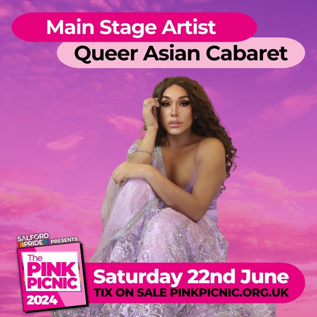 🔥Artist Announcement🔥 We are honoured to bring to the Pink Picnic stage, the Queer Asian Cabaret. The stage will be hosted by award winning LGBTQ+ activist, model, actor & Mother of House of Spice – Lucky Roy Singh. Tickets >>> buff.ly/2ThGO6A @Lucky_roysingh