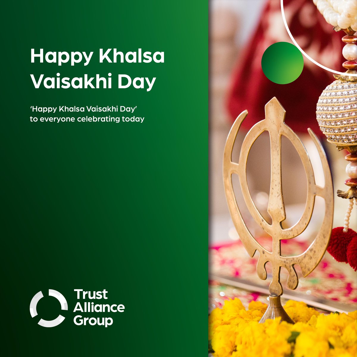 We would like to wish Happy Khalsa Vaisakhi Day to everyone celebrating today.