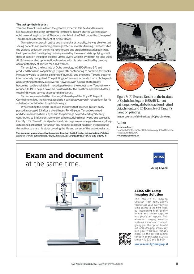 It’s been a couple of weeks since the ANTS Imaging Competition went live and we’re excited to see the submissions coming in! You. Are. Artists. Remember, you’ve got until 15 June to submit your images of the anterior segment. For details, head over to buff.ly/3xvgZDP