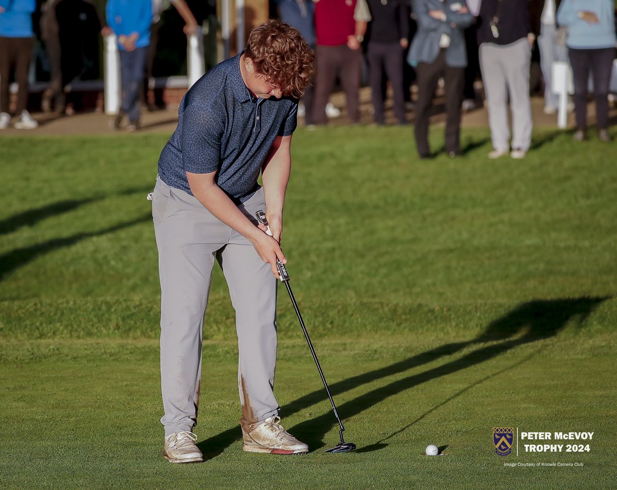 On Thursday evening, The Peter McEvoy Trophy wrapped up its 43rd instalment. Congratulations to this year's winner, 17-year-old Jake Potter, who claimed pole position with a score of 208 from three rounds at @CoptHeathGC! #Sport #Golf #PeterMcEvoyTrophy