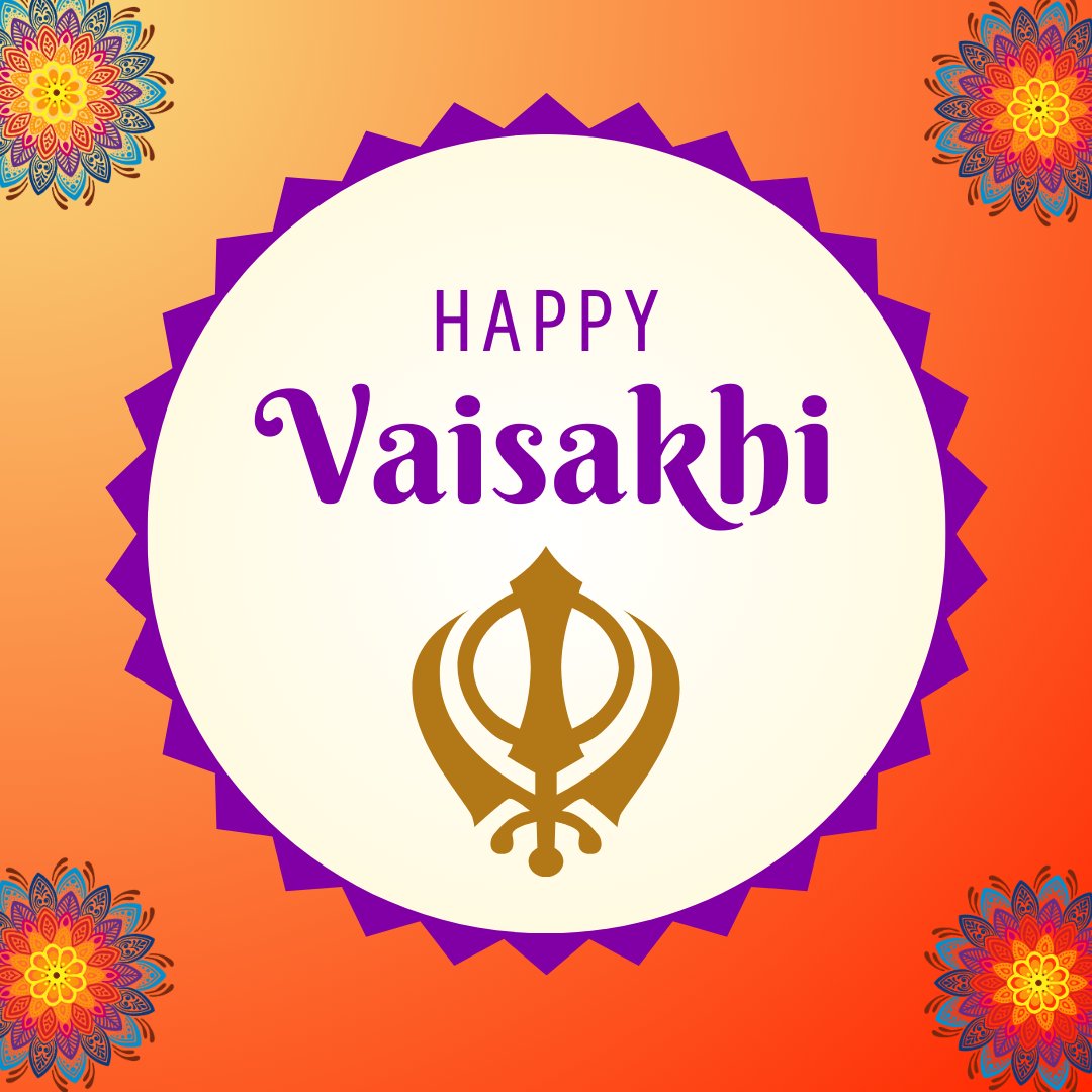 We would like to wish our patients, colleagues, partners, and anyone else celebrating, a very Happy #Vaisakhi 🧡 May this Vaisakhi bring peace, prosperity, and good health to your life.