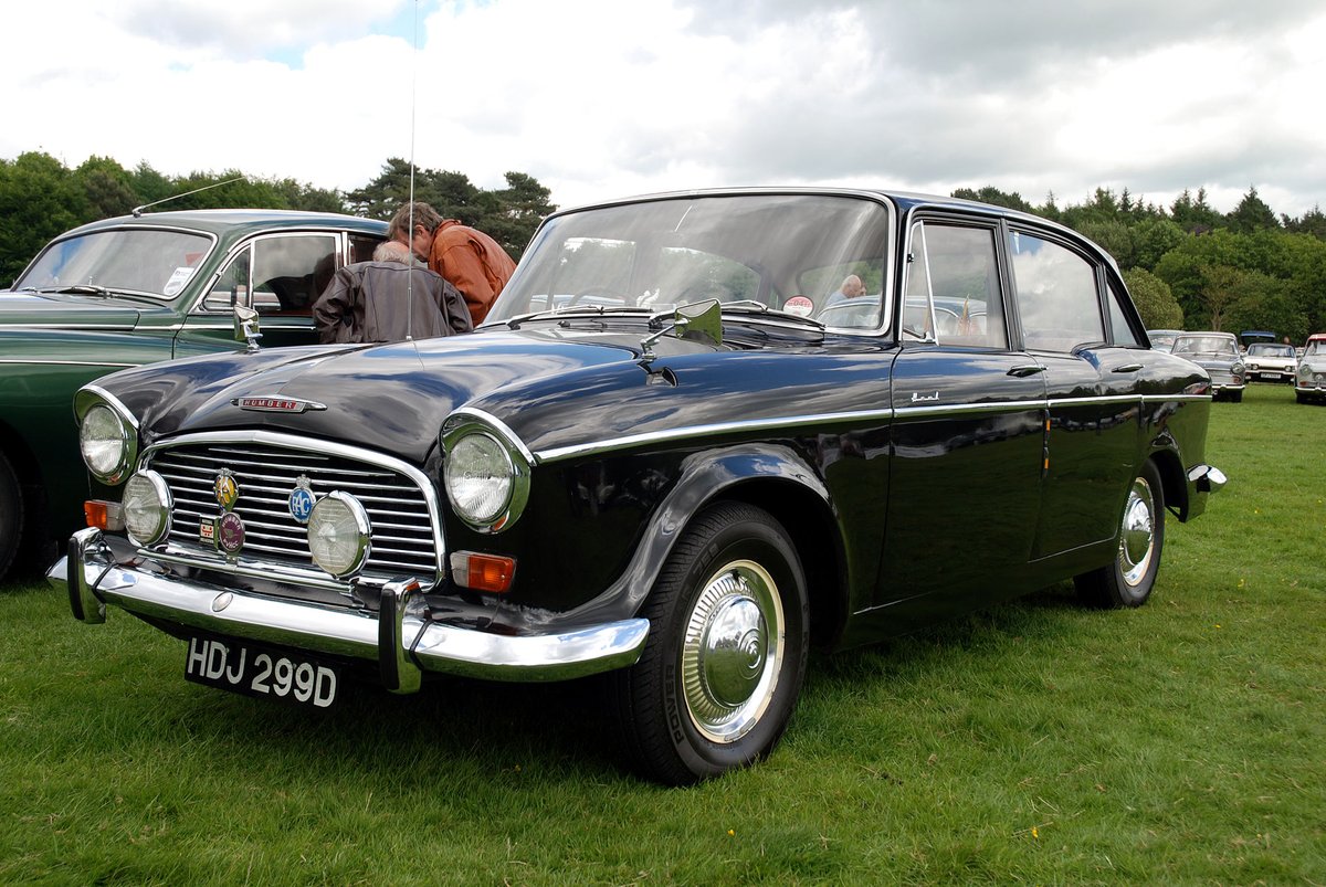 The Humber Hawk is a four-cylinder automobile manufactured from 1945 to 1967 by British-based Humber Limited.