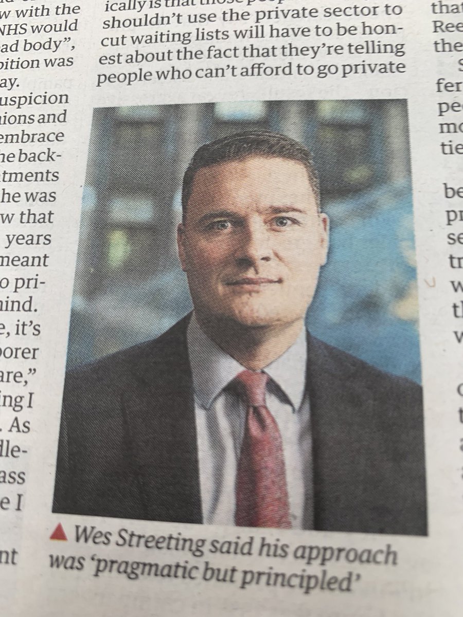 When are you going to join the bloody Tories, @wesstreeting ? It’s where you belong #betrayal