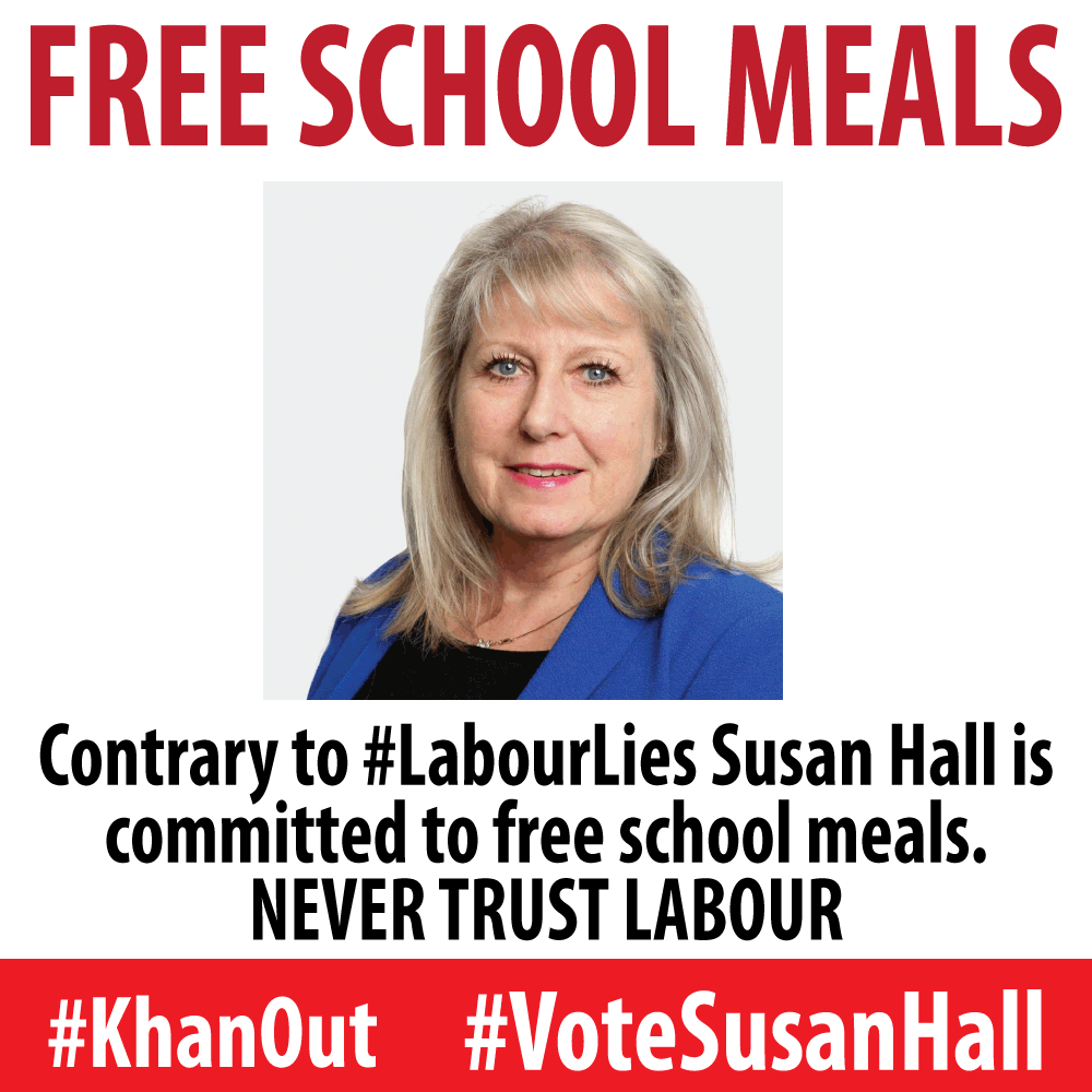 TobyMacallister's tweet photo. ๐จ Susan Hall in committed to free school meals. Labour is lying that she will end them.
Never trust Labour Liars. Sadiq Khan's team will say anything to get elected.
#LabourLies #VoteSusanHall #Susan4Mayor https://t.co/8qh6DRb1Gl