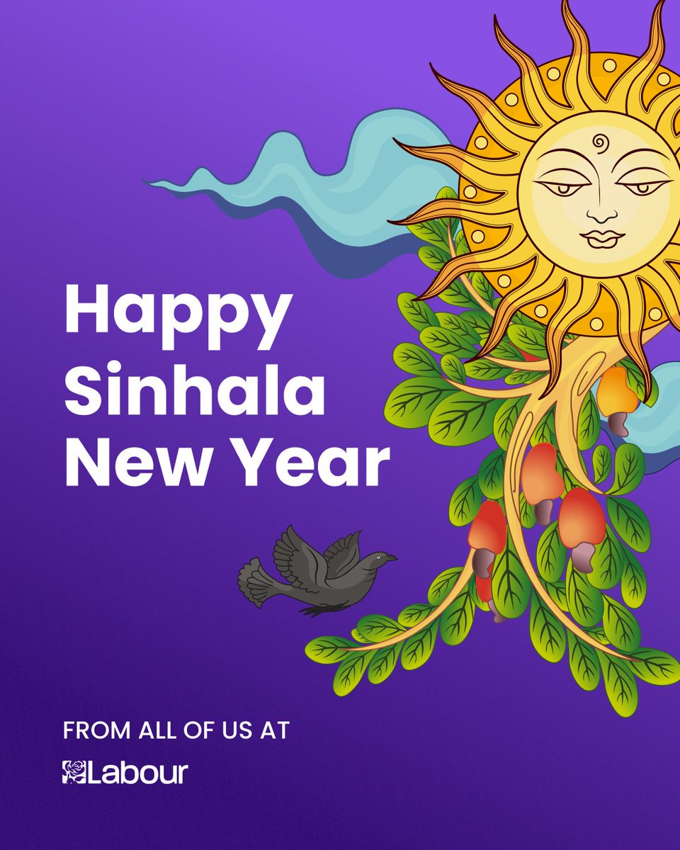 Happy Sinhala New Year to all those celebrating here and across the world. Aluth Avurudda!