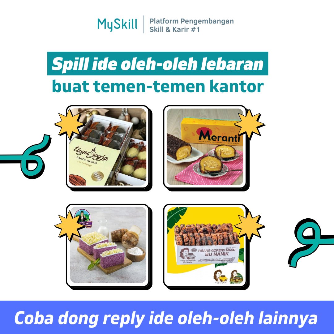 Yang udah balik ke perantauan, spill dong kalian bawa oleh-oleh apa aja nih