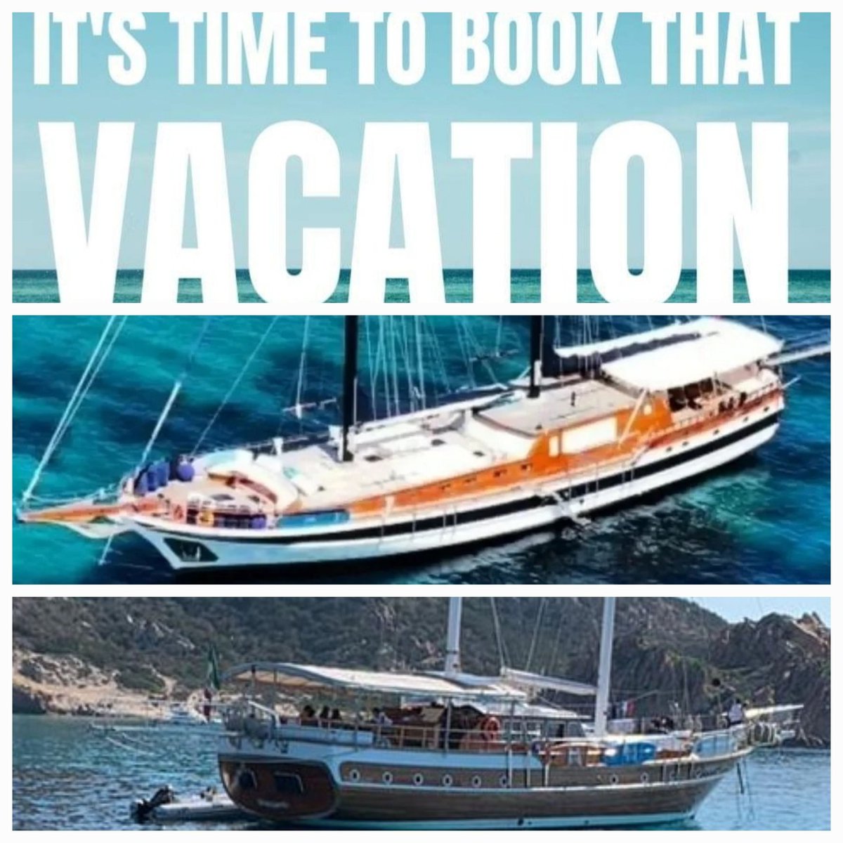 Luxury Yacht Charter Italy by Yacht Boutique Gulet Schooner Sailing Cruises Italy with MotorSailer Elianora & Victoria. #yachtcharter #Yacht #yachtholiday #boatrental #luxurytravel #luxurylifestyle #travel #familyholiday #sailing #yachting #boating #Sardinia #guletcharter #gulet