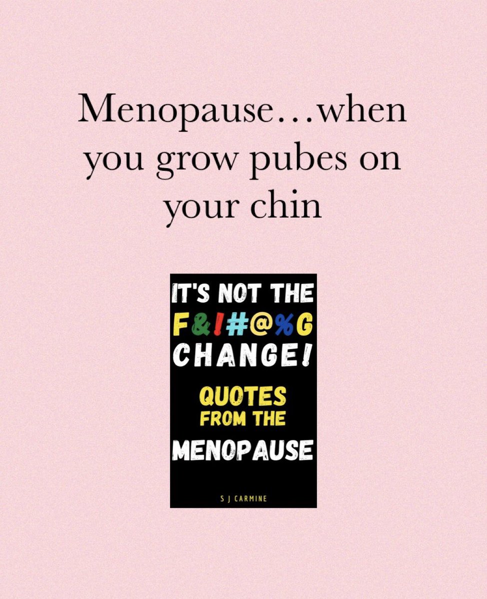 ‘The funniest menopause book you’ll read this year’ ‘It’s Not The Change’ features over 200 quotes from menopausal women…funny, real and rather sweary, the non celebrity menopause book. amzn.to/3IkvkTf #menopause #UKGiftHour #UKGiftAM