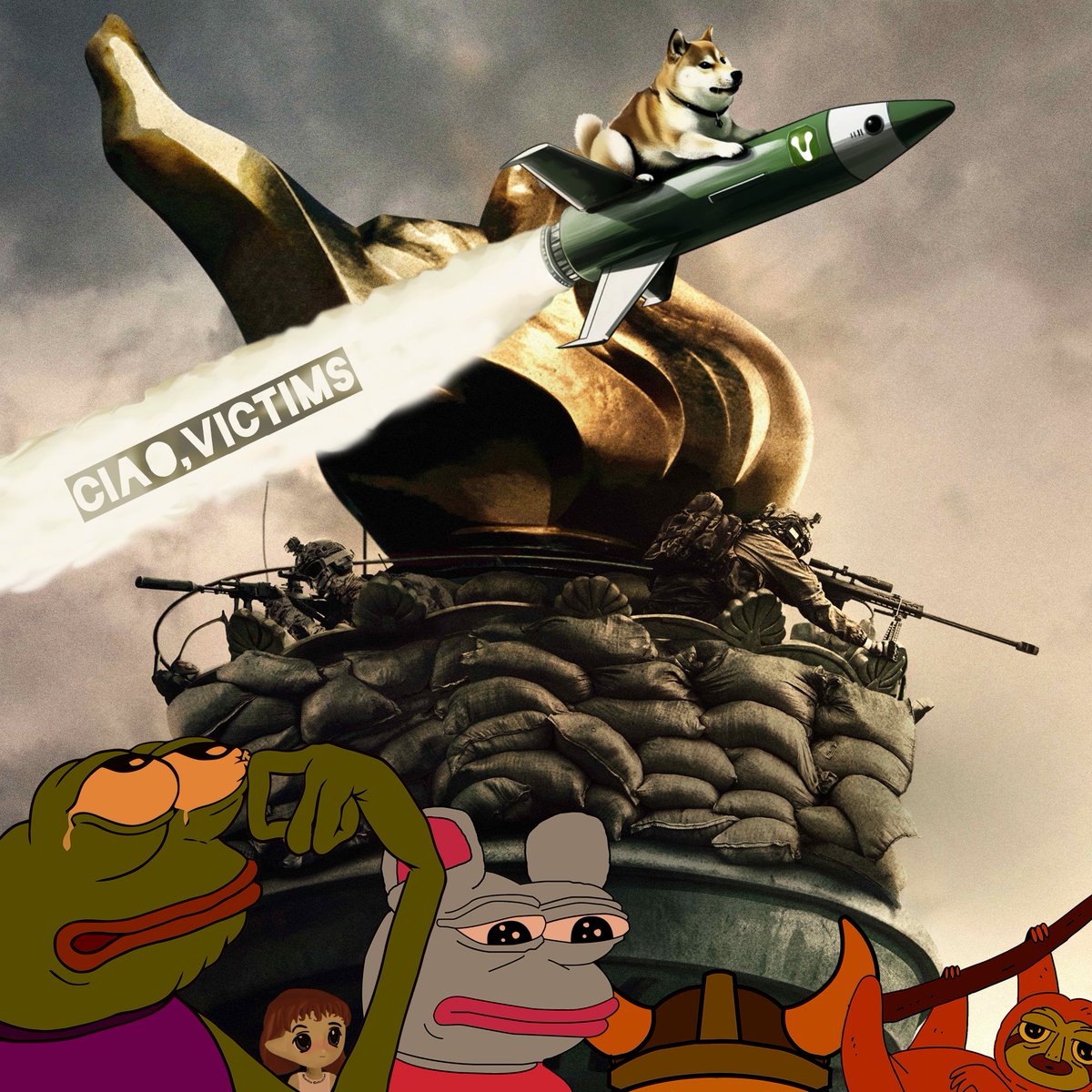 What is most important when an older memempire falls? That's right, not to get lost under the rubble... but to get into the rocket in time $VNM 🚀

#VENOM #VNM #memecoin #venomoon