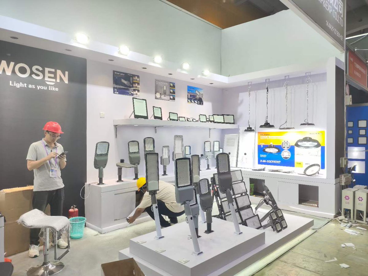 We will waiting for you at 14.4 B01-02  Canton fair
#fair #CantonFair #manufacturer #light #ledlight #Exhibition #wosen